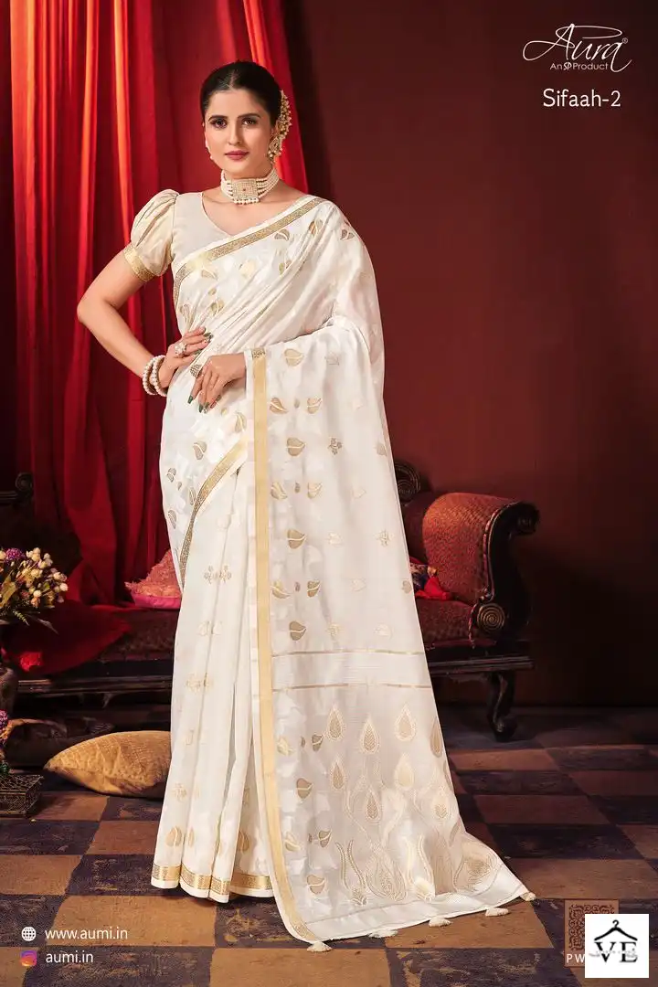 Aura Sifaah Vol 2 Cotton Wholesale Saree Catalog — Wholesale Sarees, MPA wholesale from Surat — view 2