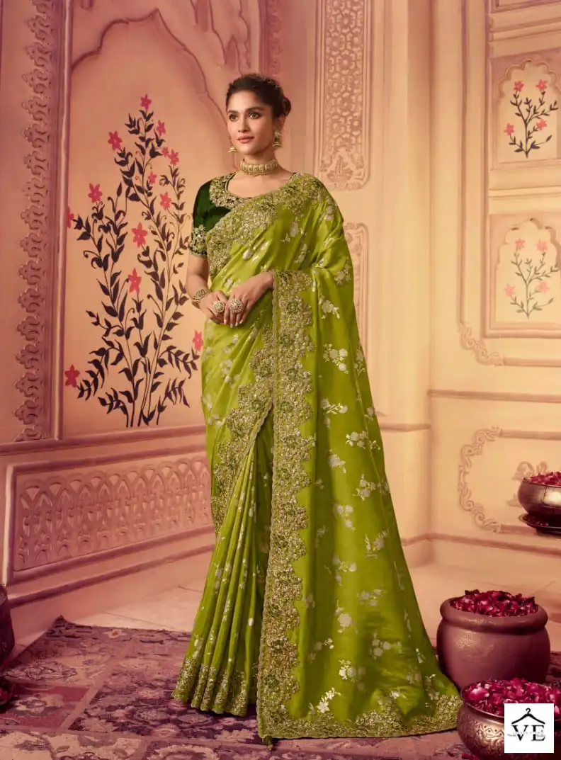 Sulakshmi Suvarna Fanyc Wholesale Designer Saree Catalog — Wholesale Sarees, MPA wholesale from Surat - Gallery Image 8