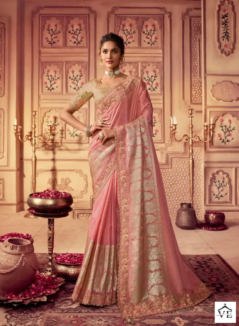 Sulakshmi Suvarna Fanyc Wholesale Designer Saree Catalog — Wholesale Sarees, MPA wholesale from Surat - Gallery Image 2