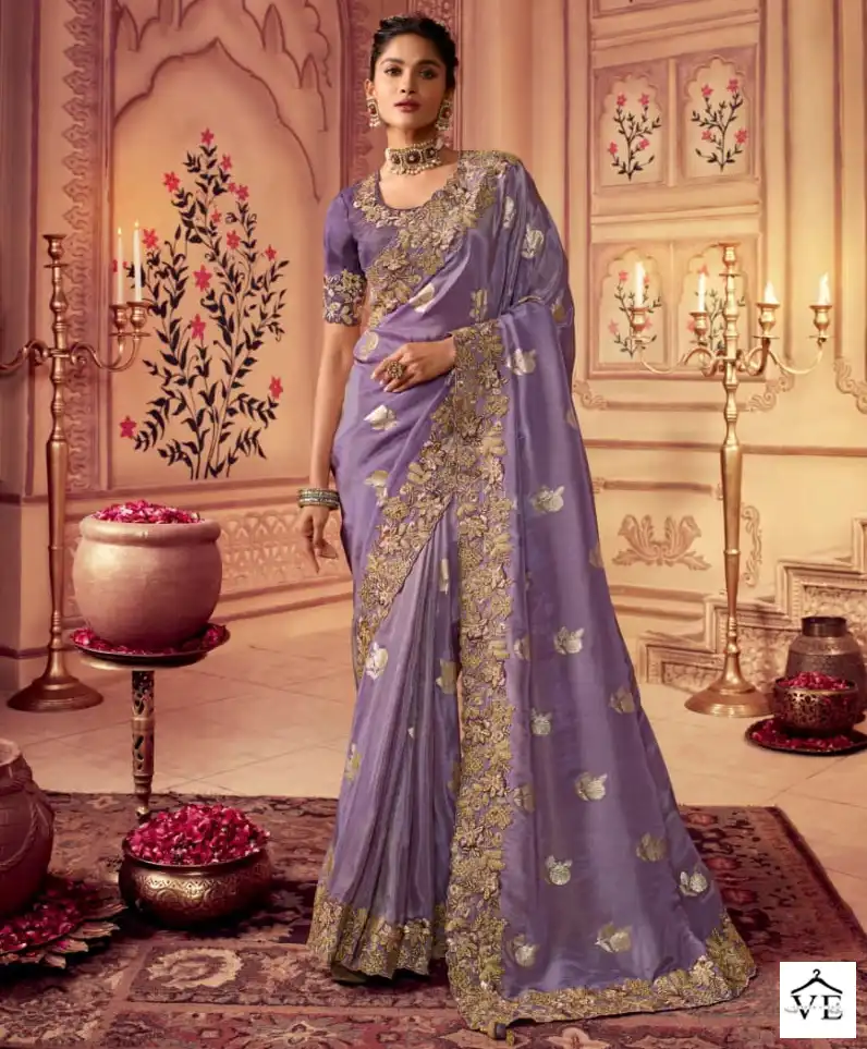 Sulakshmi Suvarna Fanyc Wholesale Designer Saree Catalog — Wholesale Sarees, MPA wholesale from Surat — view 1