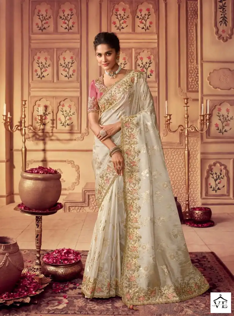 Sulakshmi Suvarna Fanyc Wholesale Designer Saree Catalog — Wholesale Sarees, MPA wholesale from Surat - Gallery Image 4