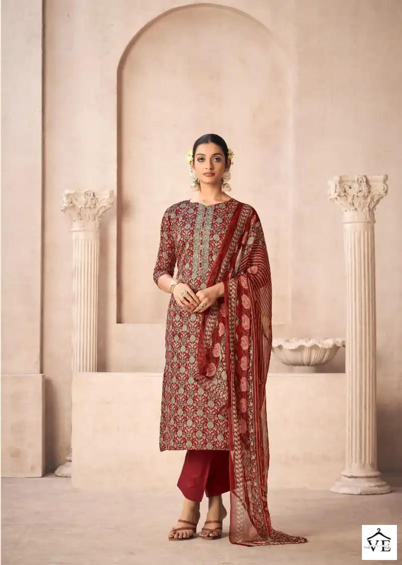 Siyoni Taisa Pure Jaam Cotton Wholesale Salwar Suit Catalog — Wholesale Salwar Suits, MPA wholesale from Surat - Gallery Image 6