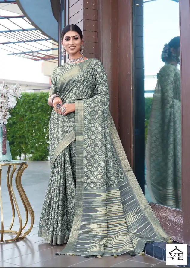Mintorsi Tanishka Digital Vol-1 Banarasi Cora Silk Wholesale Saree Catalog — Wholesale Sarees, MPA wholesale from Surat - Gallery Image 6