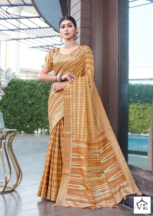 Mintorsi Tanishka Digital Vol-1 Banarasi Cora Silk Wholesale Saree Catalog — Wholesale Sarees, MPA wholesale from Surat - Gallery Image 2