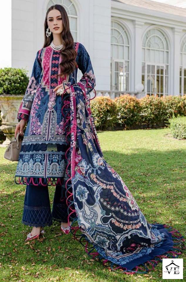 Pakiza Prints Urbane Digital Lawn Prints Vol 17 Lawn Cotton Wholesale Pakistani Catalog — Wholesale Salwar Suits, MPA wholesale from Surat - Gallery Image 7