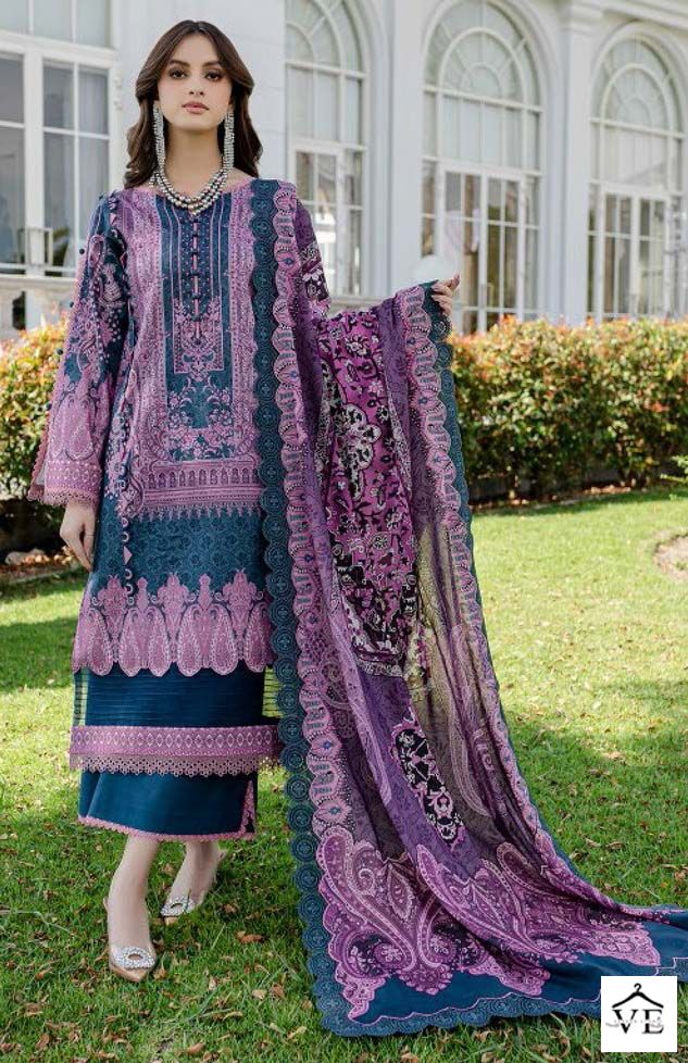 Pakiza Prints Urbane Digital Lawn Prints Vol 17 Lawn Cotton Wholesale Pakistani Catalog — Wholesale Salwar Suits, MPA wholesale from Surat - Gallery Image 9
