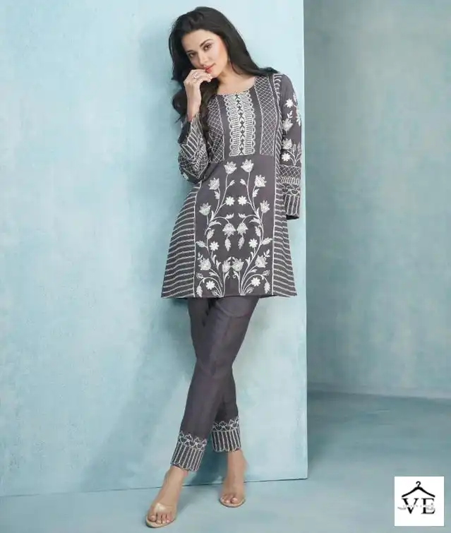 Vamika Veera Heavy Viscose Rayon Wholesale Co-Ord Set Catalog