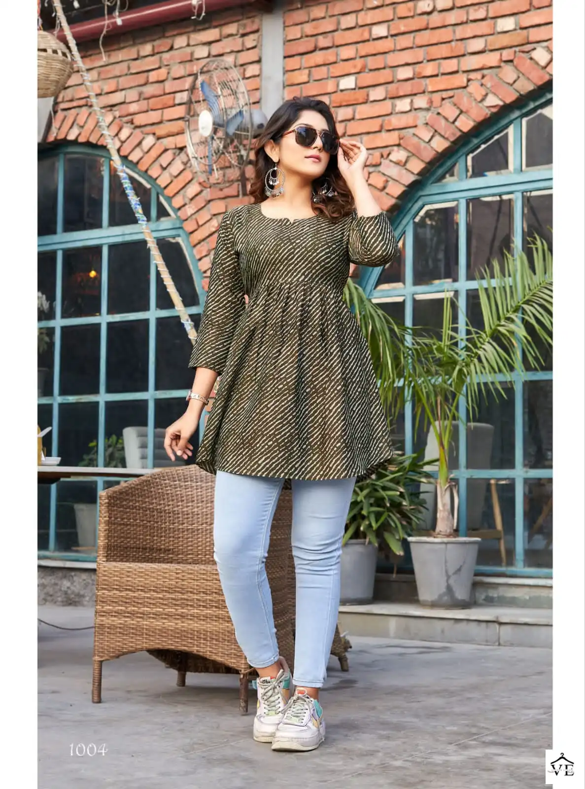 Tips & Tops Victoria Vol 2 Heavy Rayon Wholesale Western Short Kurtis Catalog — Wholesale Kurtis, MPA wholesale from Surat - Gallery Image 9