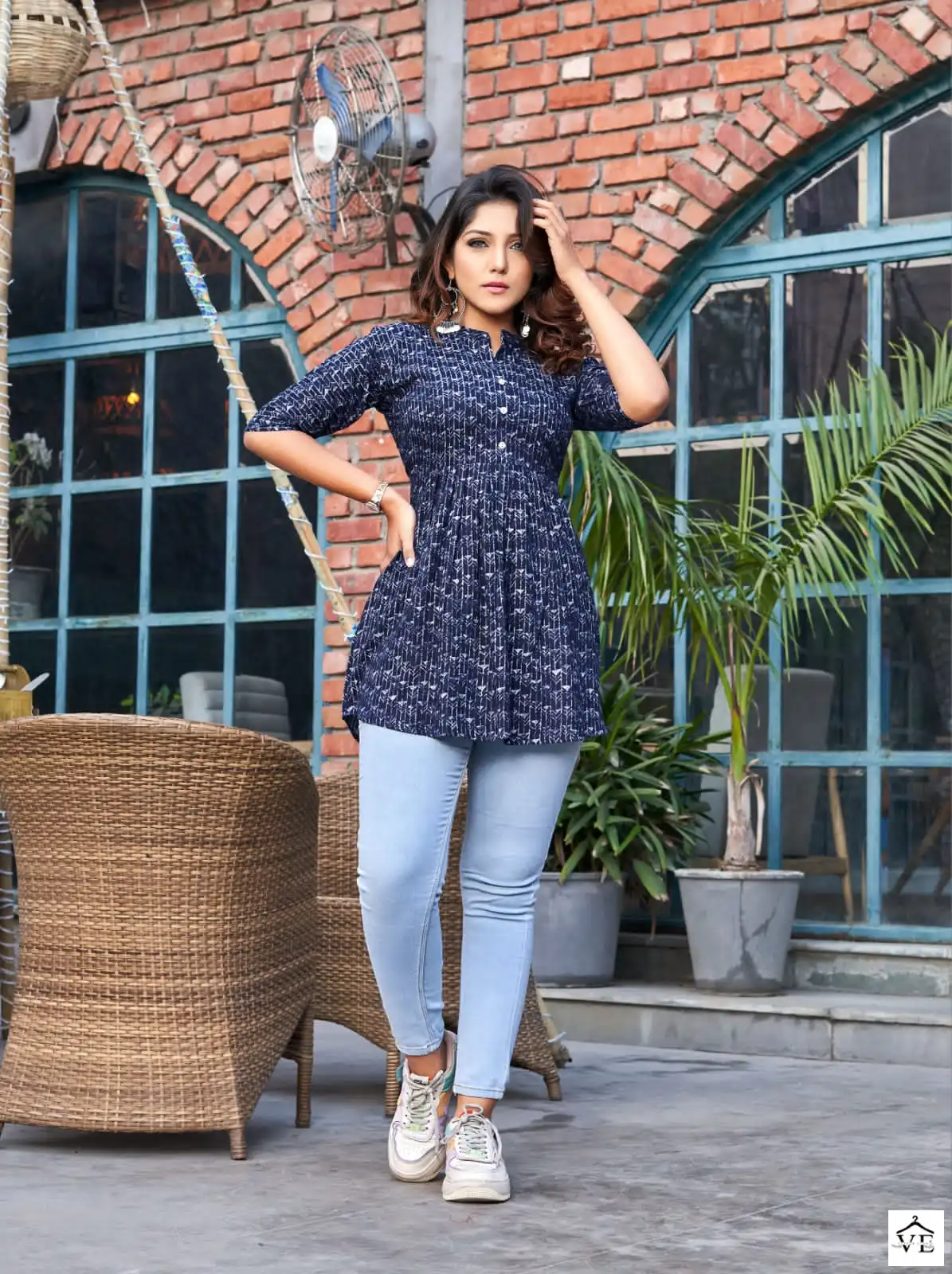 Tips & Tops Victoria Vol 2 Heavy Rayon Wholesale Western Short Kurtis Catalog — Wholesale Kurtis, MPA wholesale from Surat - Gallery Image 3