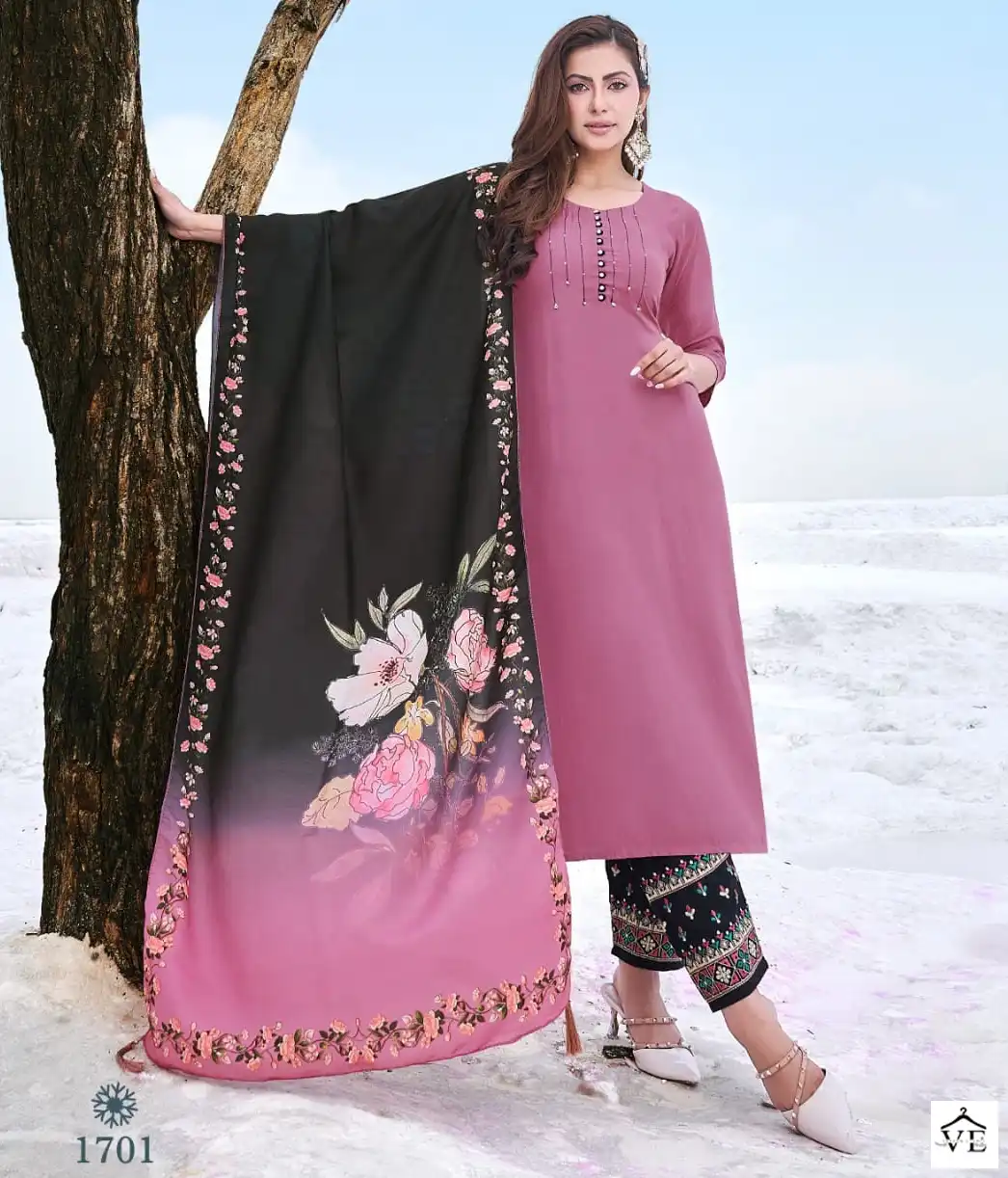 Karissa Vidisha Vol-6 Premium Liva Rayon Wholesale Readymade Suits Catalog — Wholesale Salwar Suits, MPA wholesale from Surat — view 1