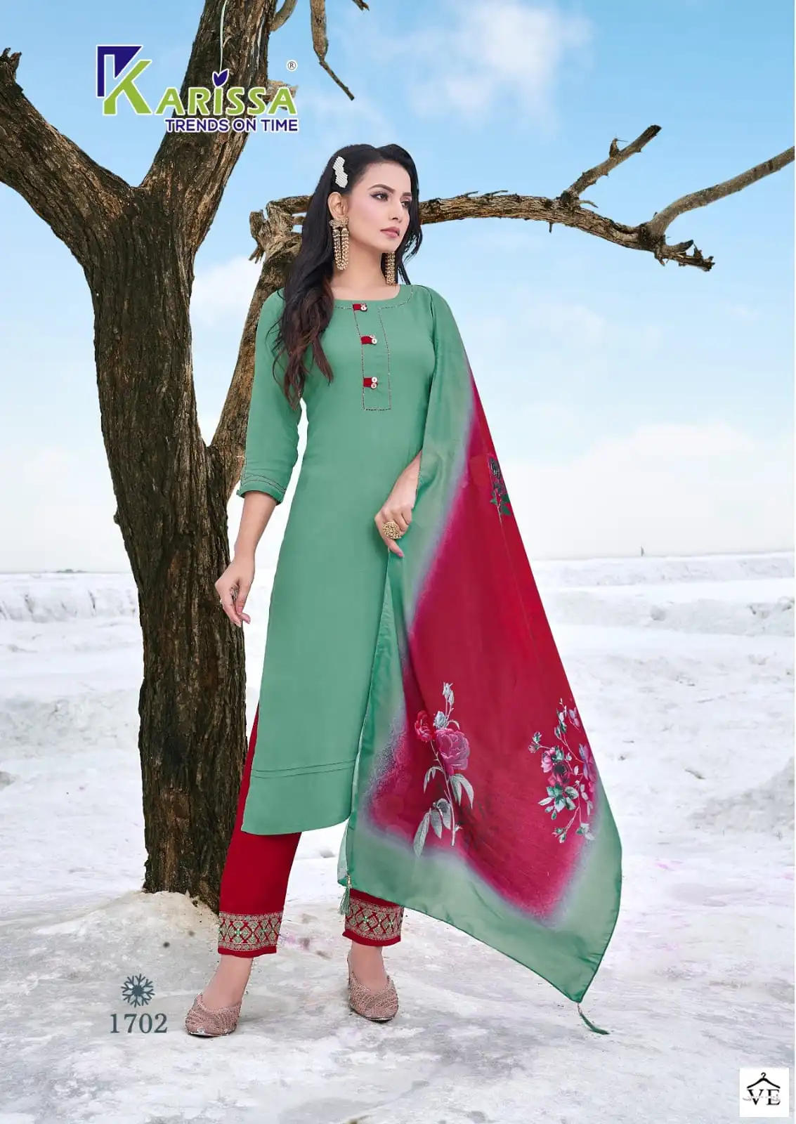 Karissa Vidisha Vol-6 Premium Liva Rayon Wholesale Readymade Suits Catalog — Wholesale Salwar Suits, MPA wholesale from Surat - Gallery Image 3