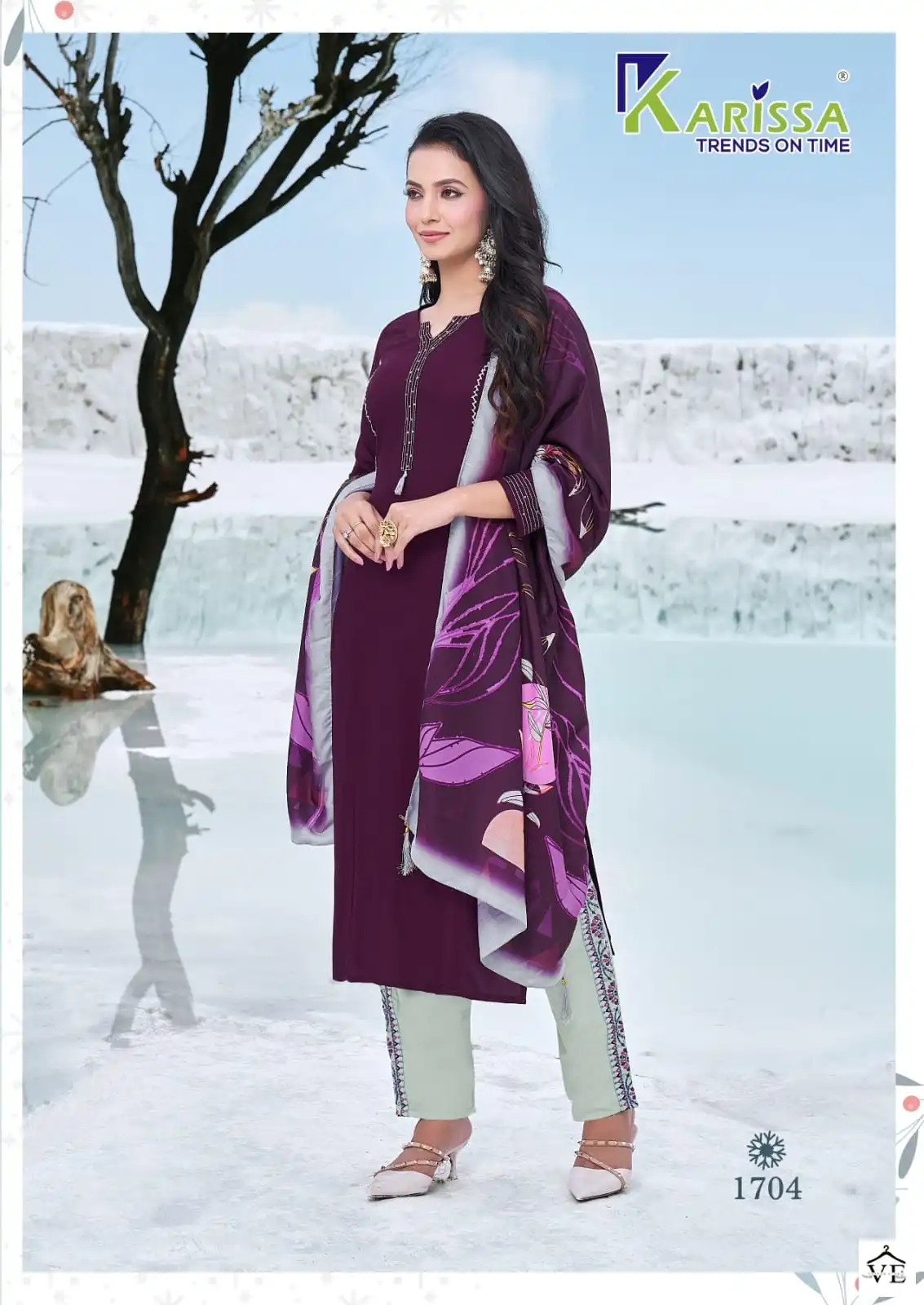 Karissa Vidisha Vol-6 Premium Liva Rayon Wholesale Readymade Suits Catalog — Wholesale Salwar Suits, MPA wholesale from Surat - Gallery Image 6