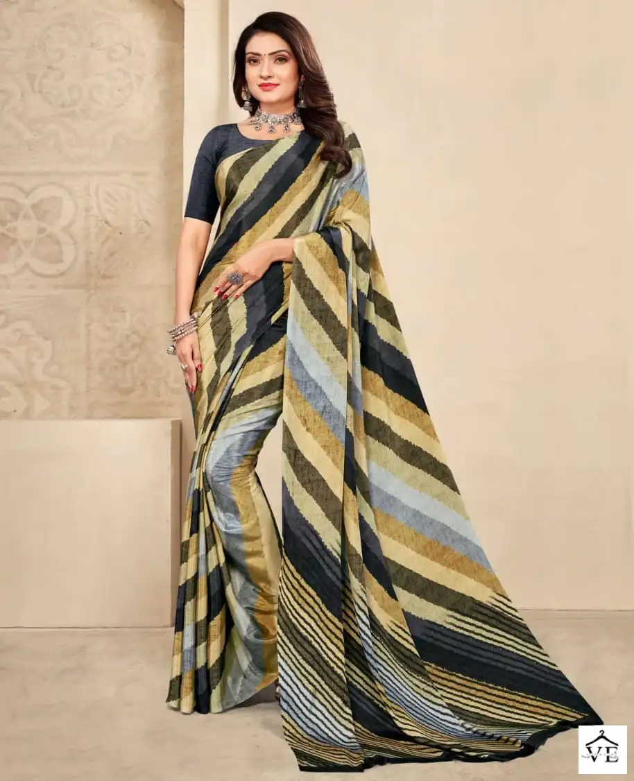 Ruchi Vivanta Silk 19Th Edition Crepe Silk Wholesale Saree Catalog — Wholesale Sarees, MPA wholesale from Surat — view 1