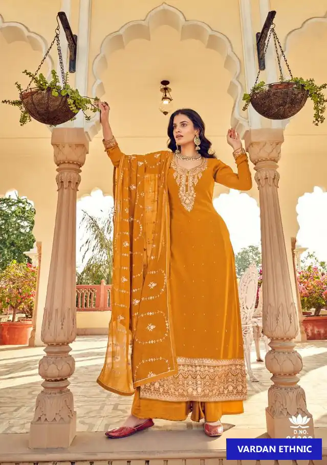 Rsf Zariya Vol 2 Pure Faux Blooming Gorgette Wholesale Designer Suit Catalog — Wholesale Salwar Suits, MPA wholesale from Surat - Gallery Image 2