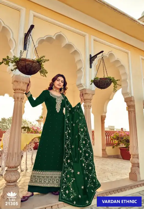 Rsf Zariya Vol 2 Pure Faux Blooming Gorgette Wholesale Designer Suit Catalog — Wholesale Salwar Suits, MPA wholesale from Surat - Gallery Image 4