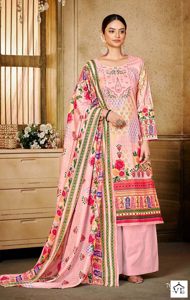 Yashika Trends Zulffat Vol 7 Cotton Wholesale Pakistani Salwar Suit Catalog — Wholesale Salwar Suits, MPA wholesale from Surat - Gallery Image 3