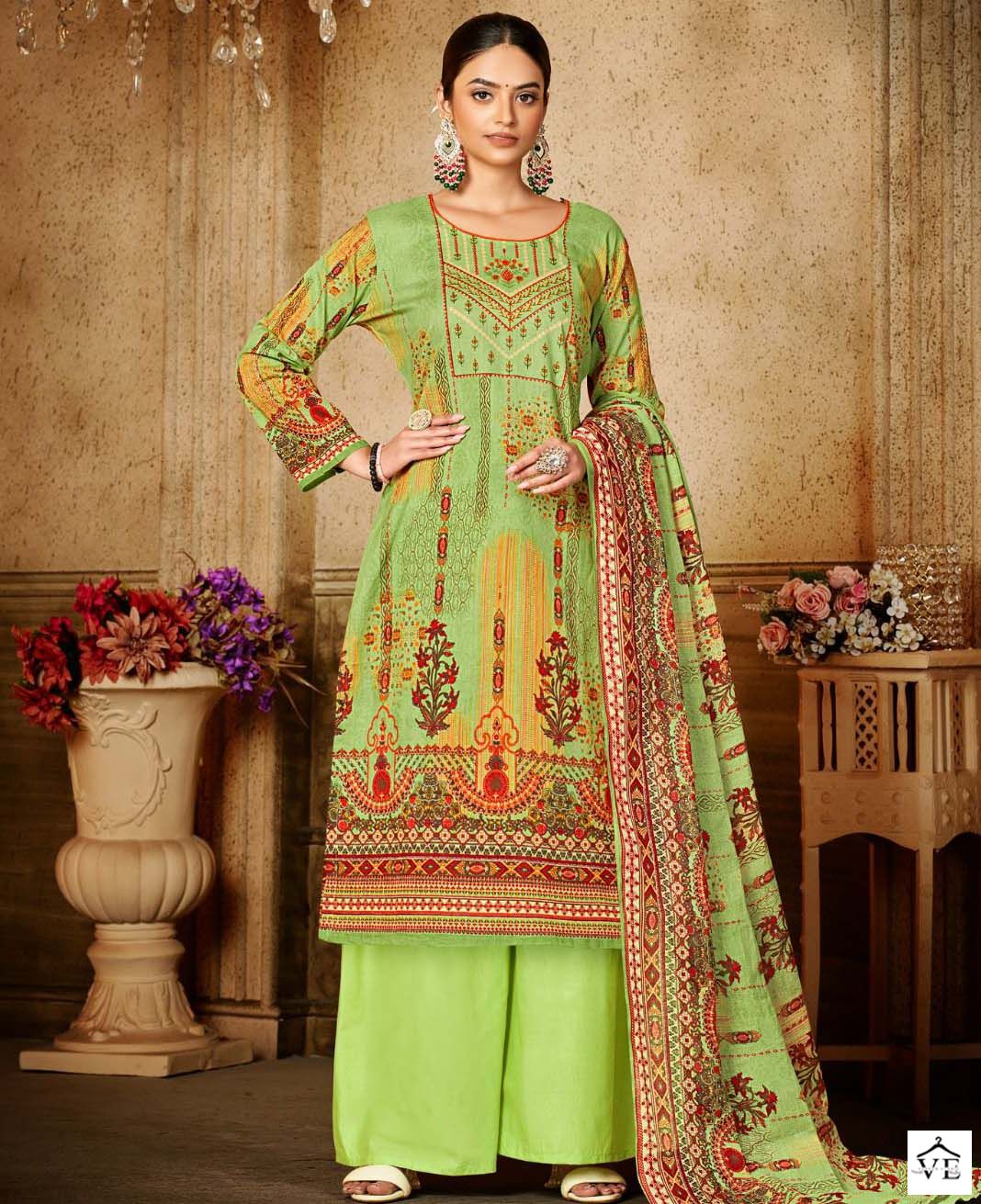 Yashika Trends Zulffat Vol 7 Cotton Wholesale Pakistani Salwar Suit Catalog — Wholesale Salwar Suits, MPA wholesale from Surat — view 1