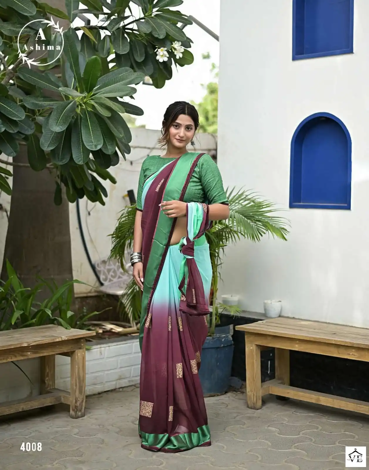 Ashima Nexus Georgette Wholesale Saree Catalog — Wholesale Sarees, MPA wholesale from Surat - Gallery Image 5