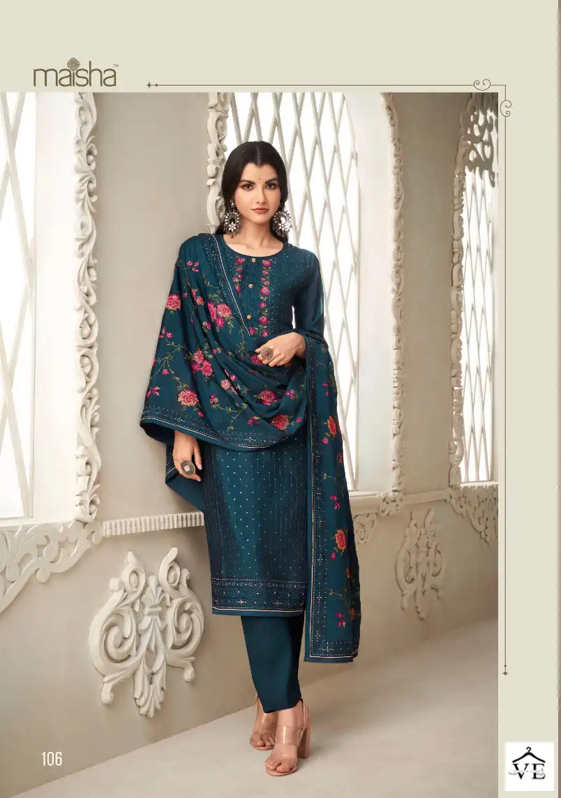 Maisha Pehnawa Pure Chinon Wholesale Designer Suit Catalog — Wholesale Salwar Suits, MPA wholesale from Surat - Gallery Image 6