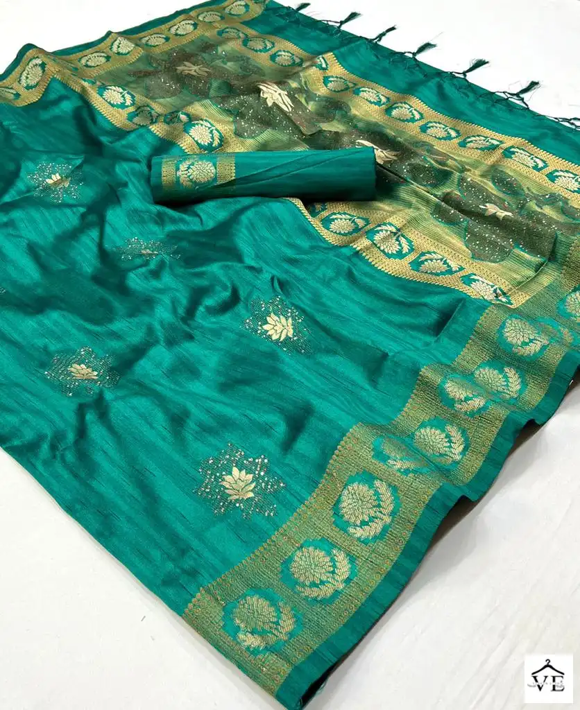 Rajbeer Kiaan Silk Tussar Silk Wholesale Saree Catalog — Wholesale Sarees, MPA wholesale from Surat - Gallery Image 8