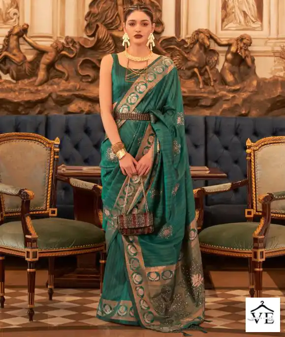 Rajbeer Kiaan Silk Tussar Silk Wholesale Saree Catalog — Wholesale Sarees, MPA wholesale from Surat — view 1