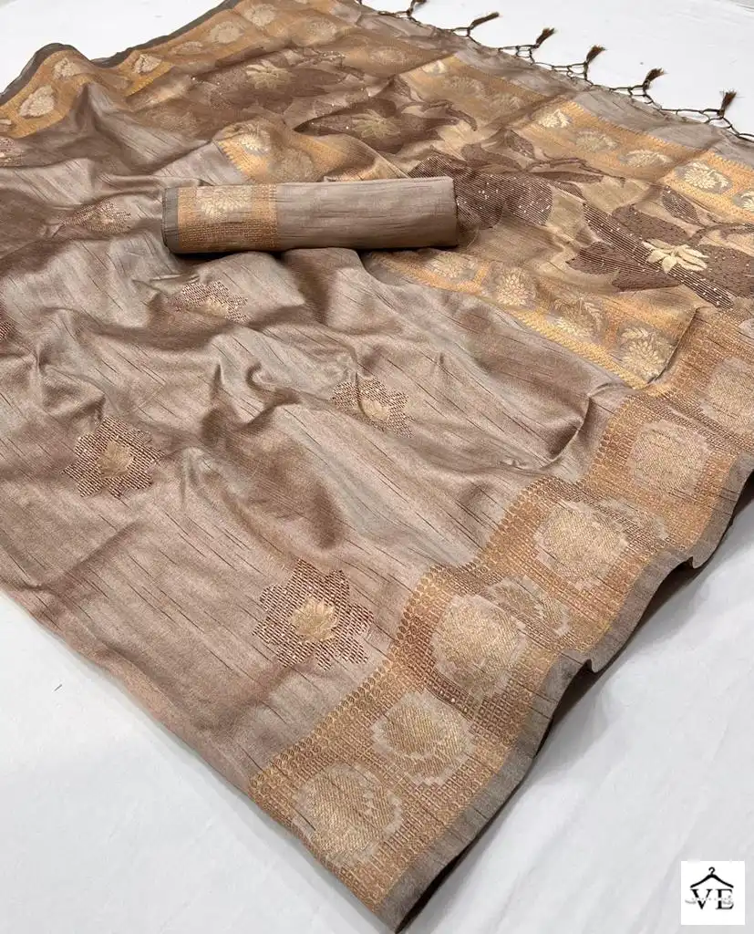 Rajbeer Kiaan Silk Tussar Silk Wholesale Saree Catalog — Wholesale Sarees, MPA wholesale from Surat - Gallery Image 7