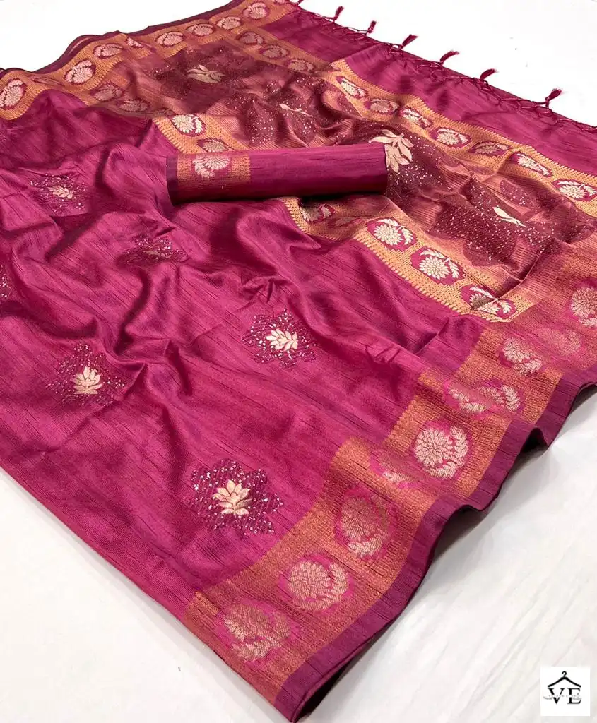 Rajbeer Kiaan Silk Tussar Silk Wholesale Saree Catalog — Wholesale Sarees, MPA wholesale from Surat - Gallery Image 9