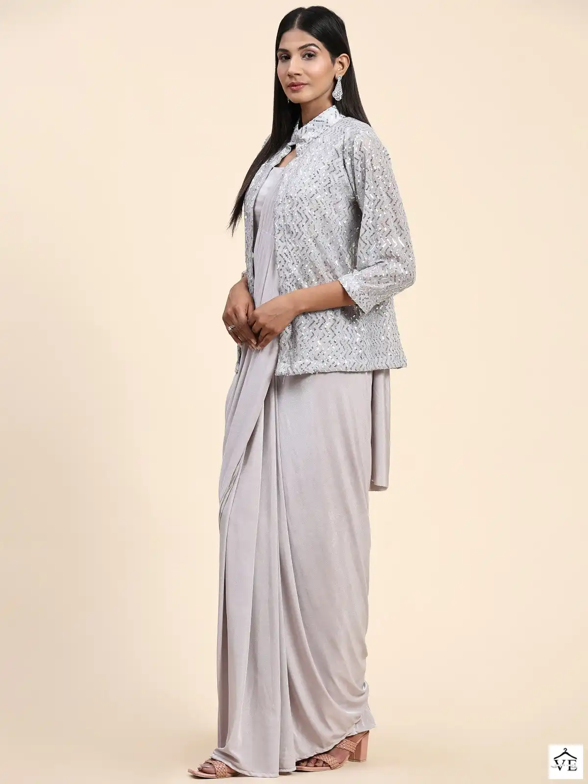 Amoha 101004 Imported Fabric Wholesale Partywear Saree Catalog — Wholesale Sarees, MPA wholesale from Surat - Gallery Image 11