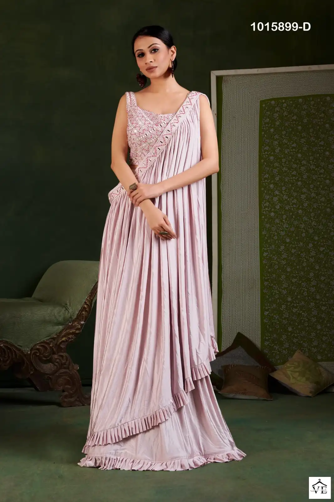 Amoha 1015899 Premium Imported Wholesale Readymade Saree Catalog — Wholesale Sarees, MPA wholesale from Surat - Gallery Image 7