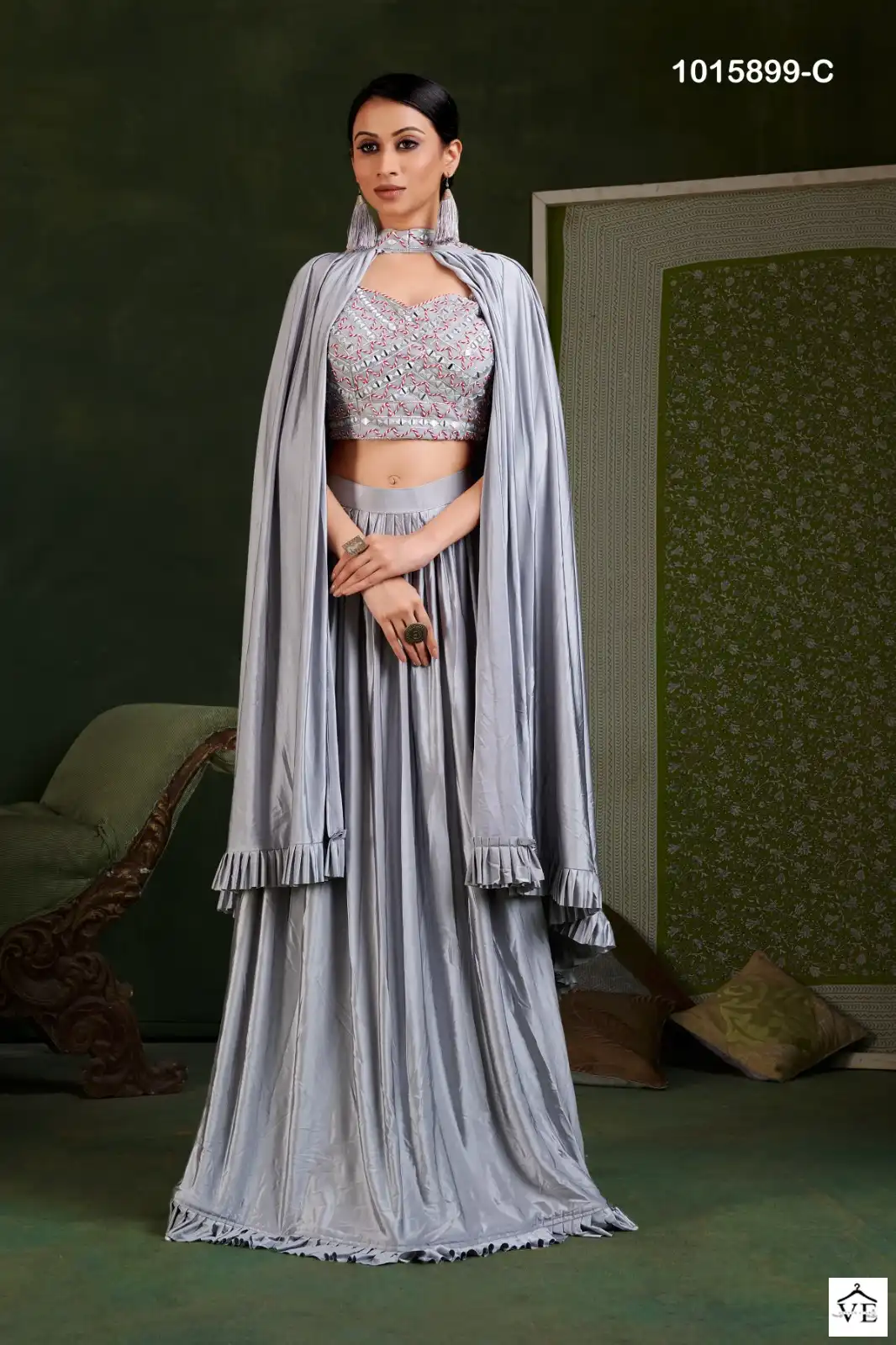 Amoha 1015899 Premium Imported Wholesale Readymade Saree Catalog — Wholesale Sarees, MPA wholesale from Surat - Gallery Image 8