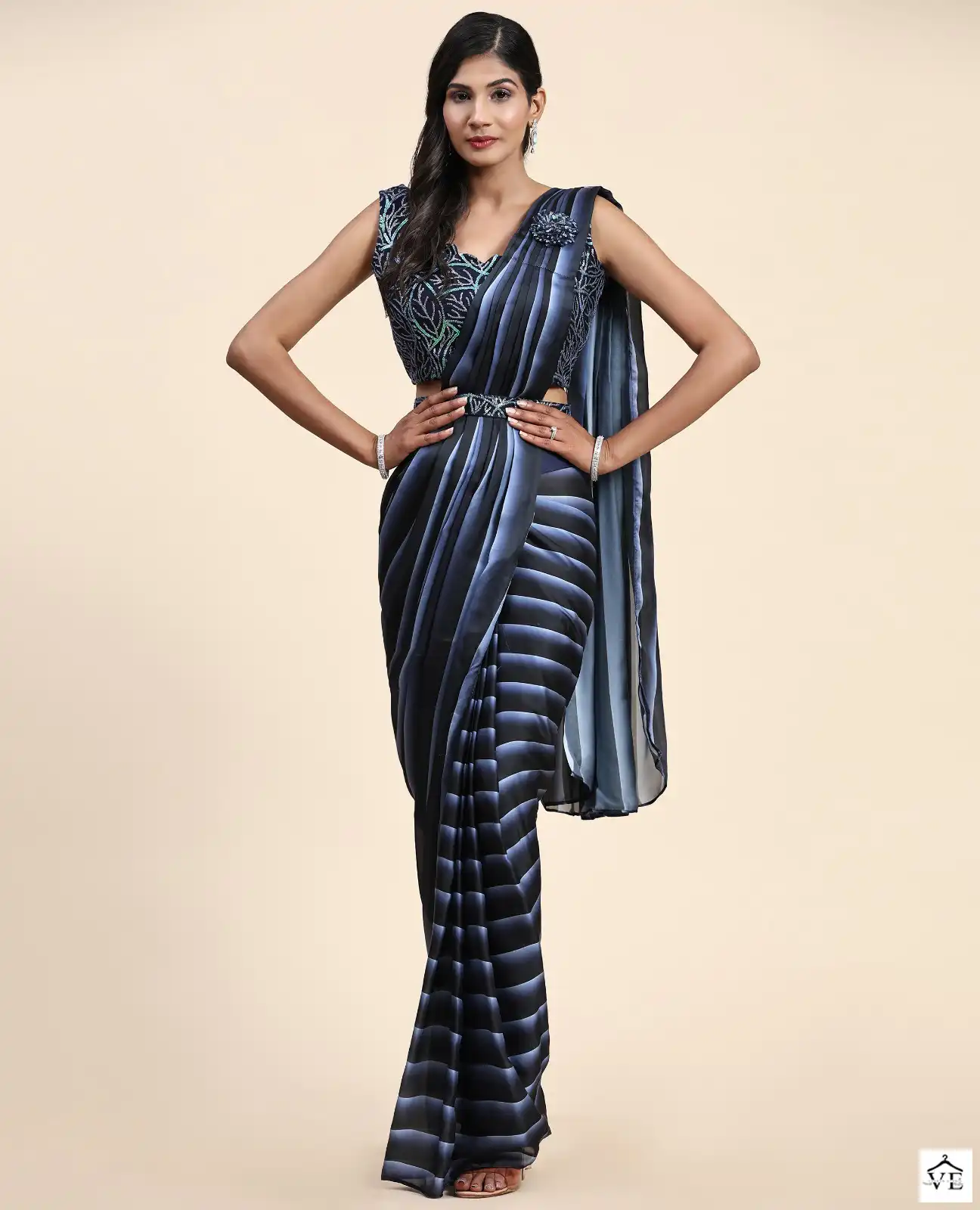 Amoha 1016351 Satin Georgette Wholesale Designer Saree Catalog — Wholesale Sarees, MPA wholesale from Surat — view 1