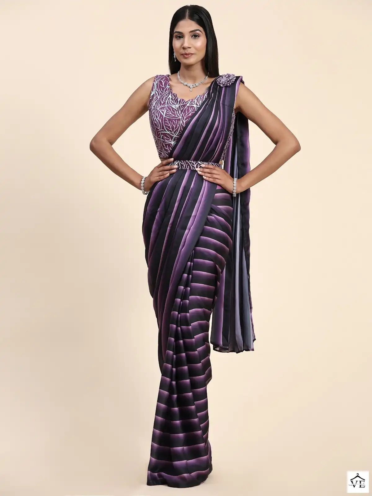 Amoha 1016351 Satin Georgette Wholesale Designer Saree Catalog — Wholesale Sarees, MPA wholesale from Surat - Gallery Image 2