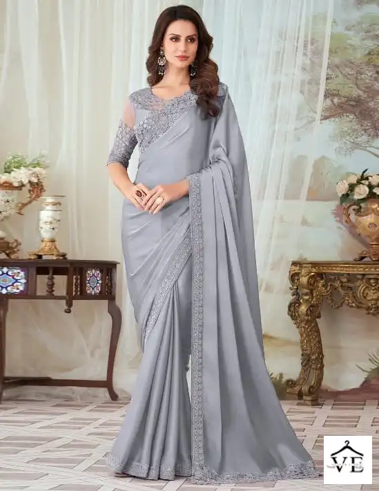 TFH 27003 Hit Colors Fancy Silk Wholesale Designer Saree Catalog — Wholesale Sarees, MPA wholesale from Surat — view 1
