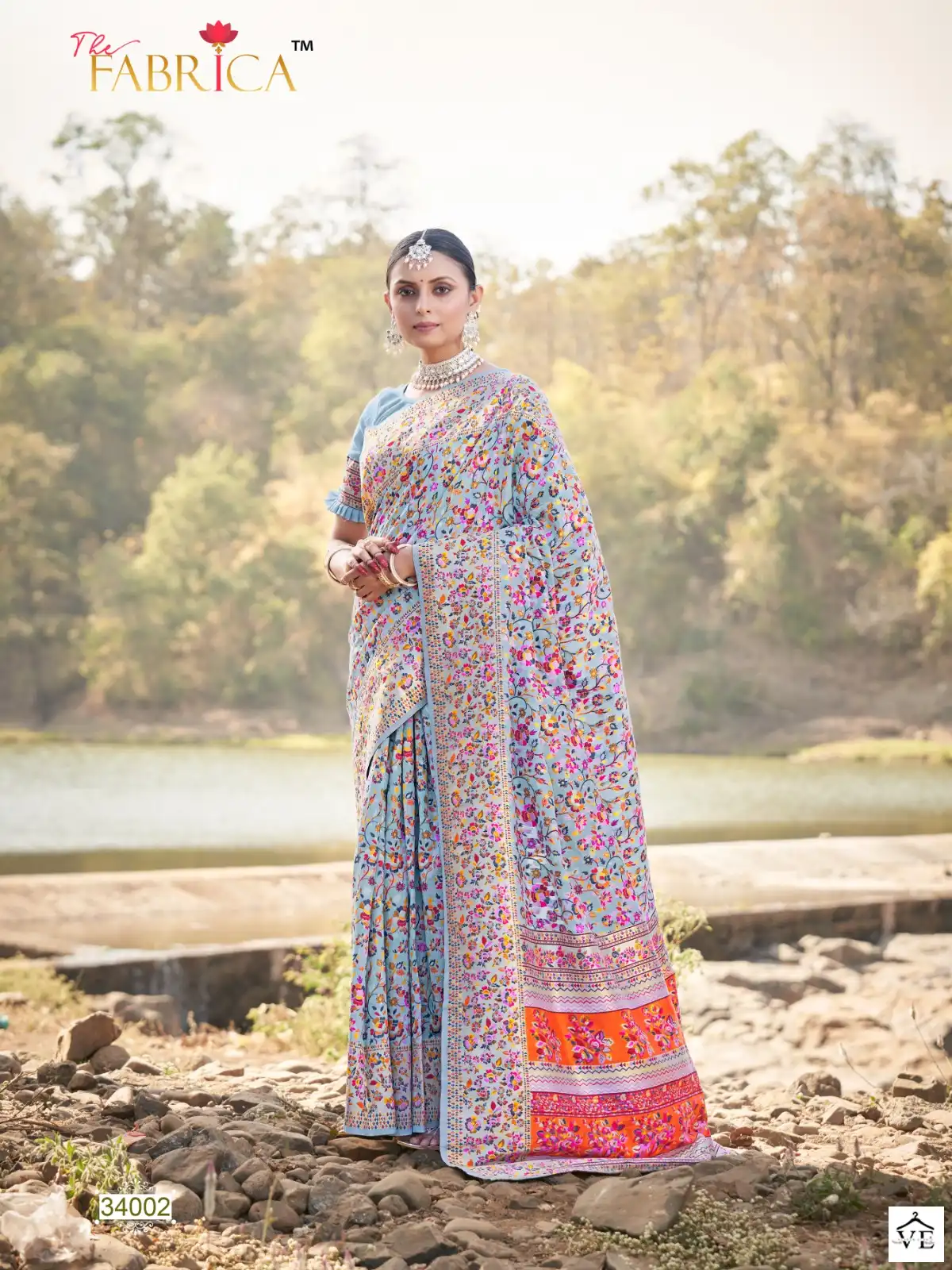Fabrica 34000 Series Silk Wholesale Saree Catalog — Wholesale Sarees, MPA wholesale from Surat — view 6