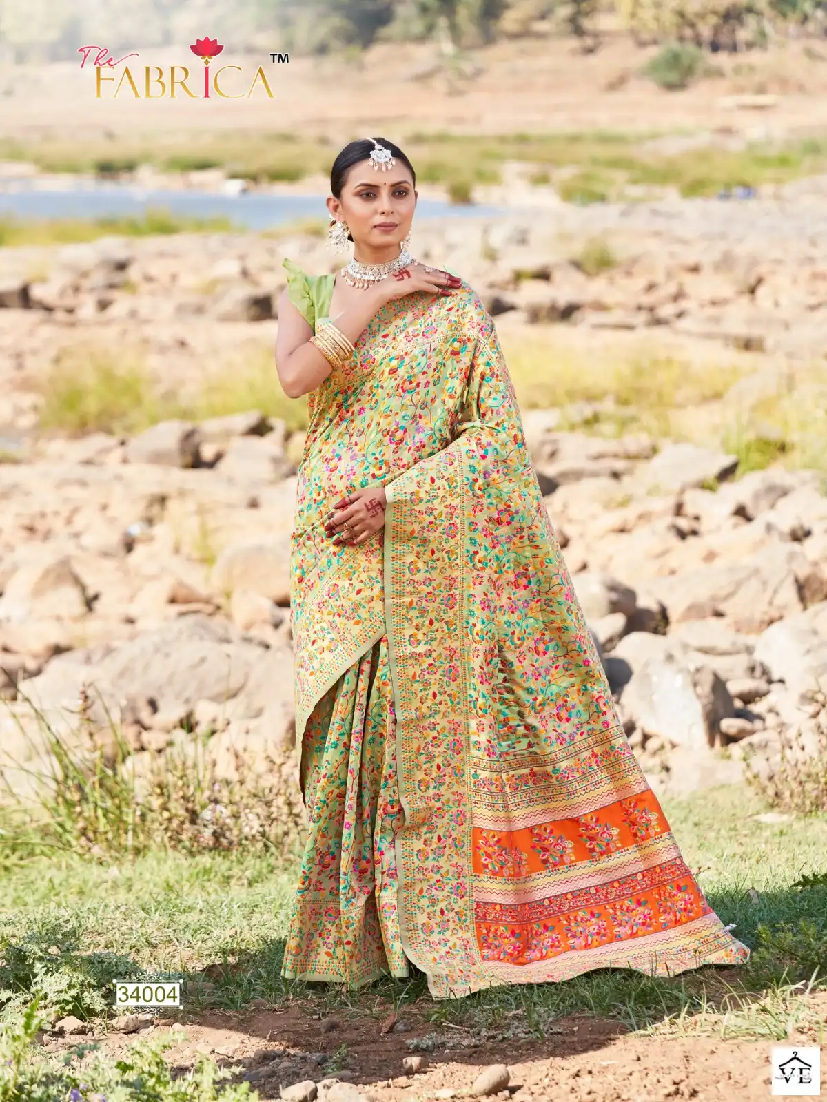 Fabrica 34000 Series Silk Wholesale Saree Catalog — Wholesale Sarees, MPA wholesale from Surat — view 3