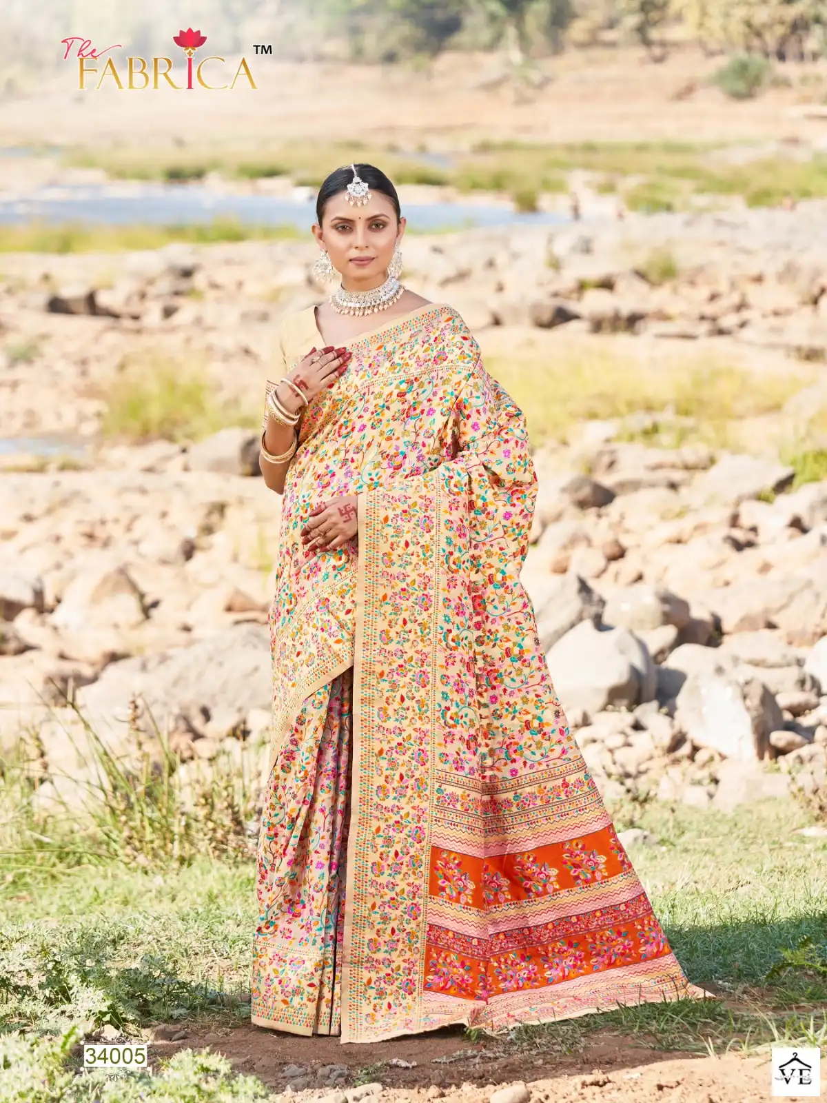 Fabrica 34000 Series Silk Wholesale Saree Catalog — Wholesale Sarees, MPA wholesale from Surat — view 4
