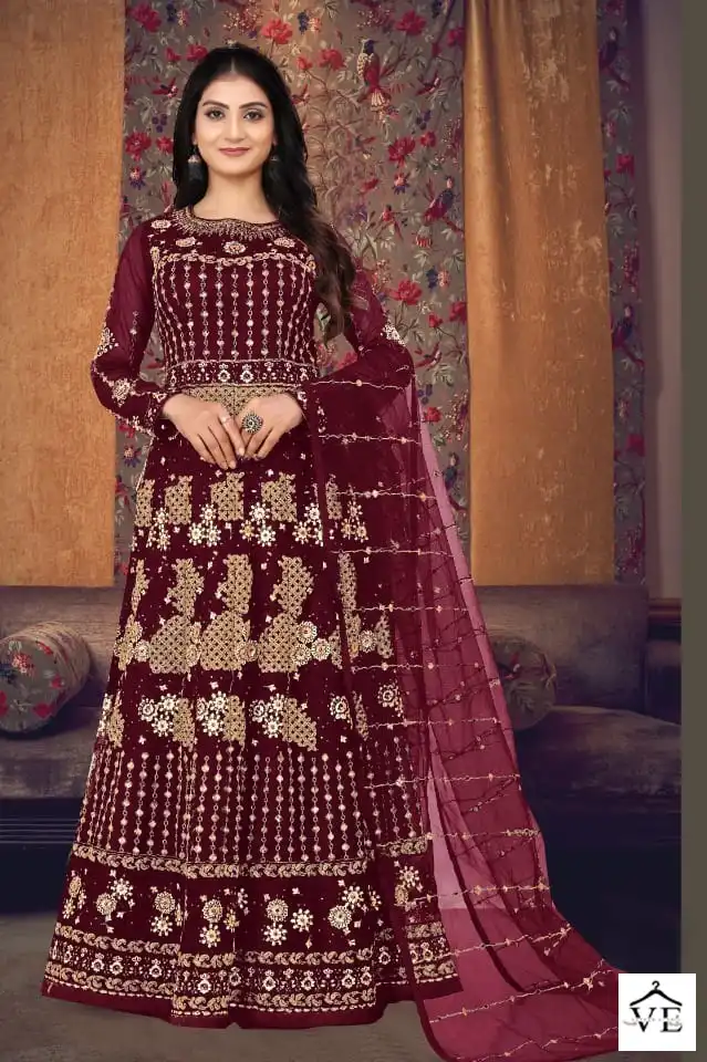 Swagat 628A To 628D Net Wholesale Designer Salwar Suit Catalog — Wholesale Salwar Suits, MPA wholesale from Surat - Gallery Image 5