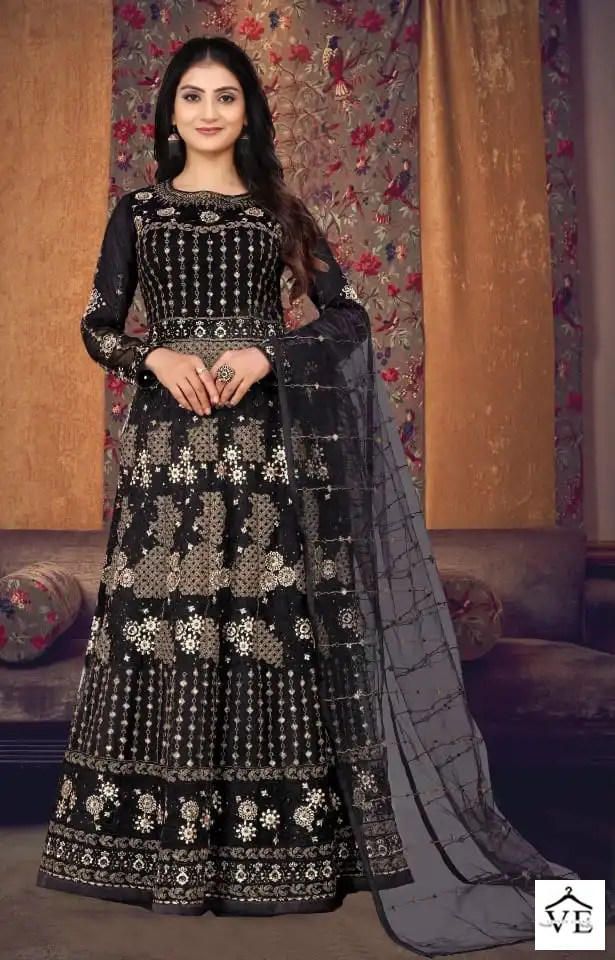 Swagat 628A To 628D Net Wholesale Designer Salwar Suit Catalog — Wholesale Salwar Suits, MPA wholesale from Surat - Gallery Image 2