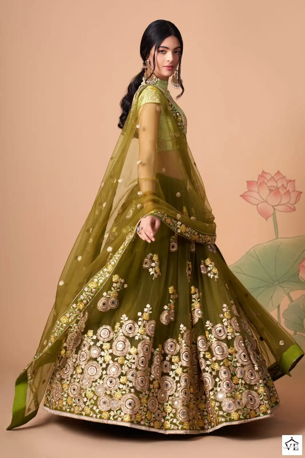 Zeel 7324 Net Wholesale Bridal Lehenga — Wholesale Lehenga, MPA wholesale from Surat - Gallery Image 2