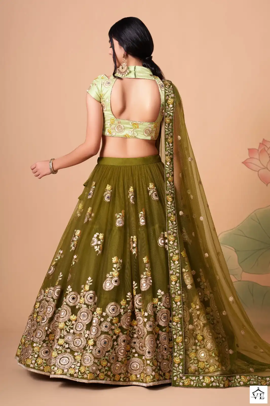 Zeel 7324 Net Wholesale Bridal Lehenga — Wholesale Lehenga, MPA wholesale from Surat - Gallery Image 3