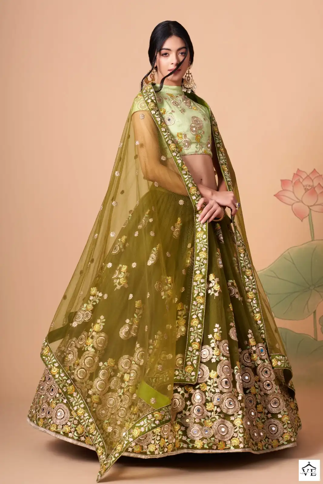 Zeel 7324 Net Wholesale Bridal Lehenga — Wholesale Lehenga, MPA wholesale from Surat — view 5