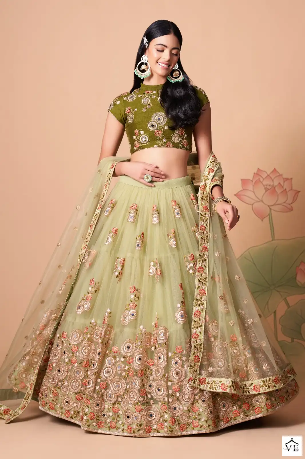 Zeel 7326 Net Wholesale Bridal Lehenga — Wholesale Lehenga, MPA wholesale from Surat - Gallery Image 2