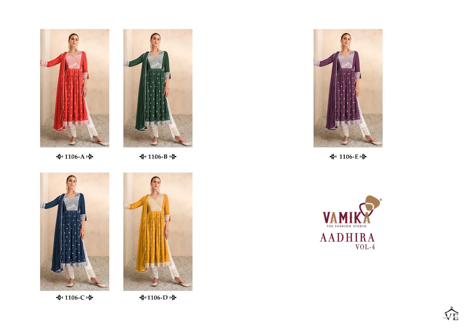Vamika Aadhira Vol 4 Rayon Wholesale Readymade Salwar Suit Catalog — Wholesale Salwar Suits, MPA wholesale from Surat — view 6