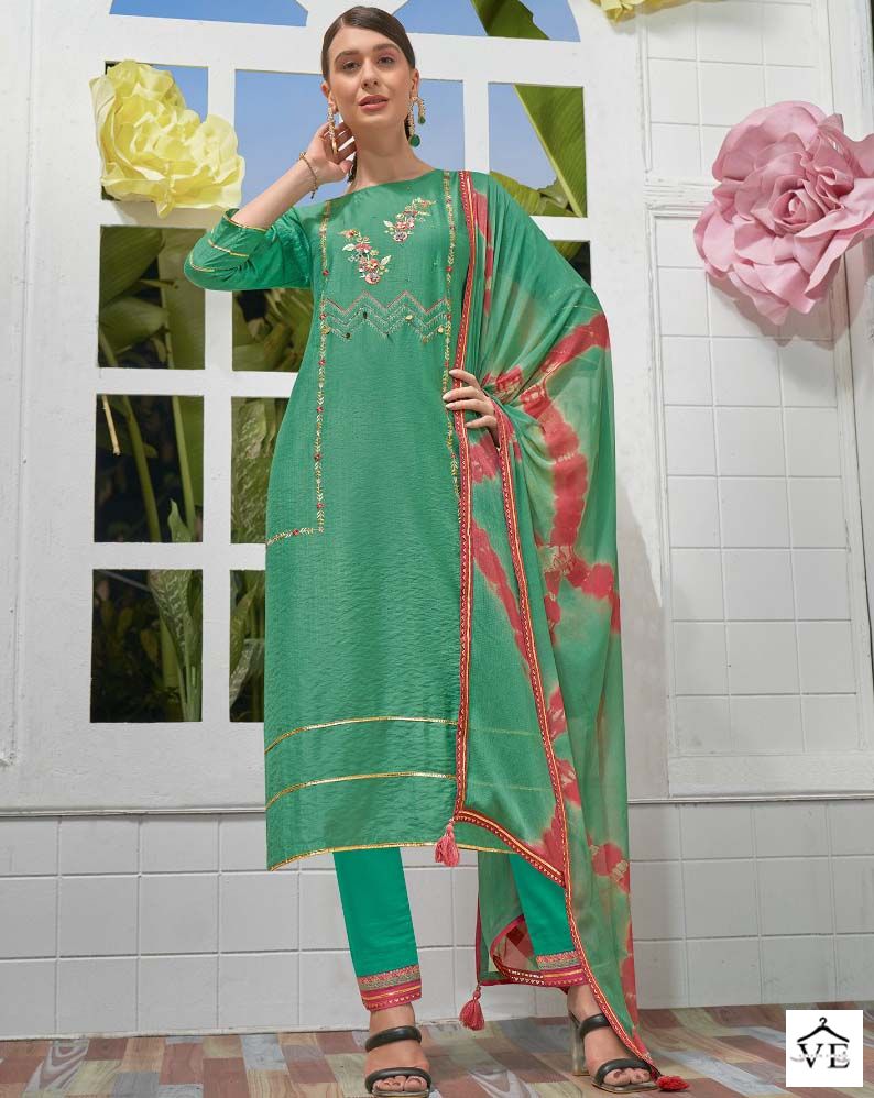 Rangoon Aadhya Viscose Wholesale Readymade Salwar Suit Catalog — Wholesale Salwar Suits, MPA wholesale from Surat - Gallery Image 2