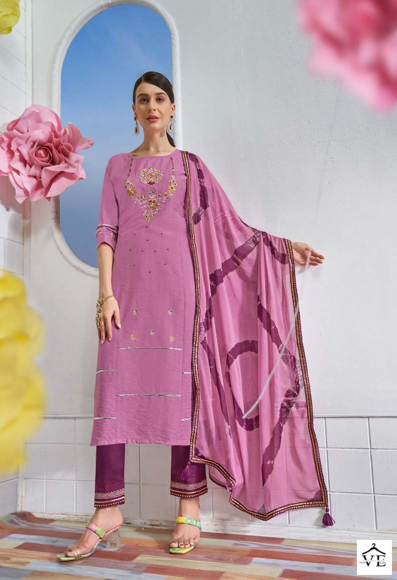 Rangoon Aadhya Viscose Wholesale Readymade Salwar Suit Catalog — Wholesale Salwar Suits, MPA wholesale from Surat - Gallery Image 4