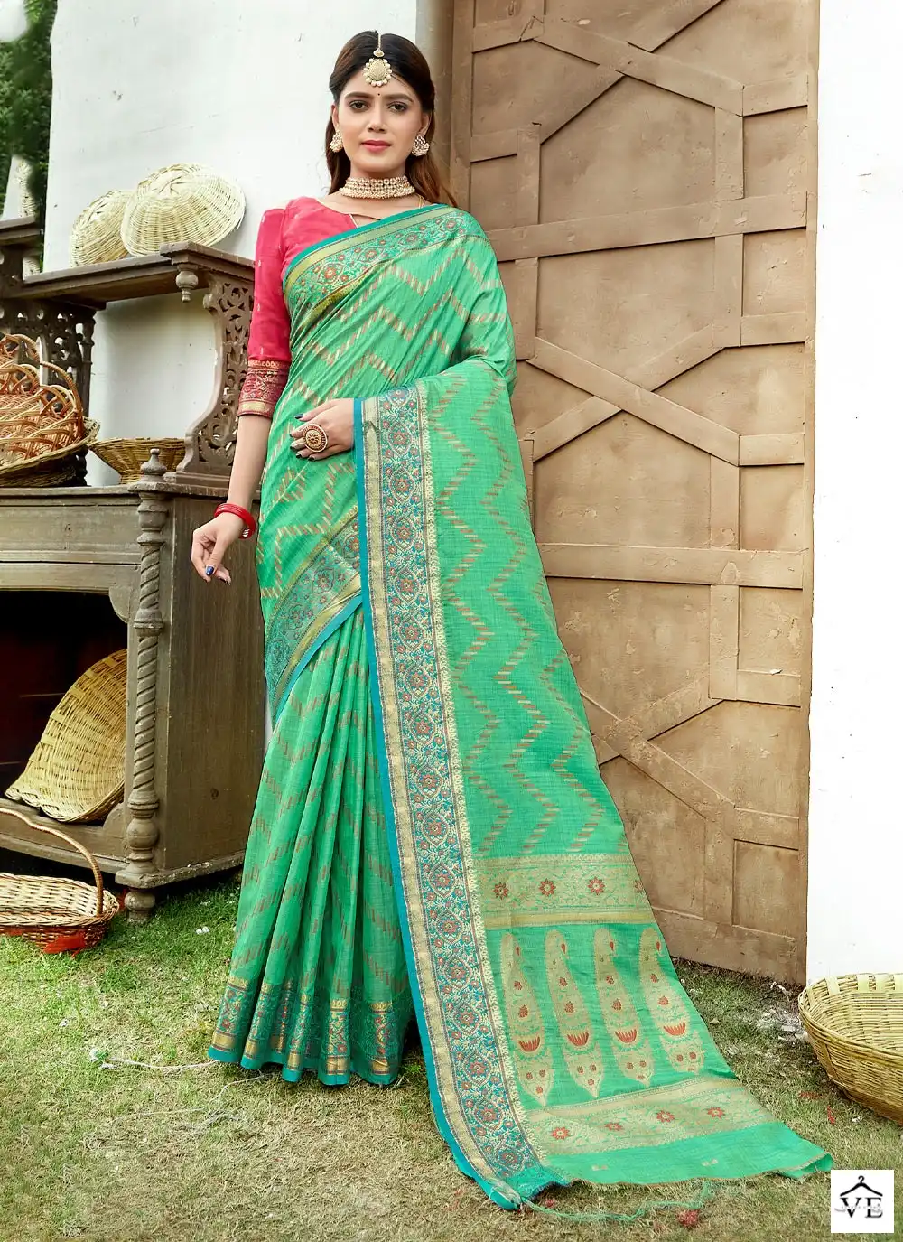Sangam Aadya Silk Wholesale Saree Catalog — Wholesale Sarees, MPA wholesale from Surat — view 6