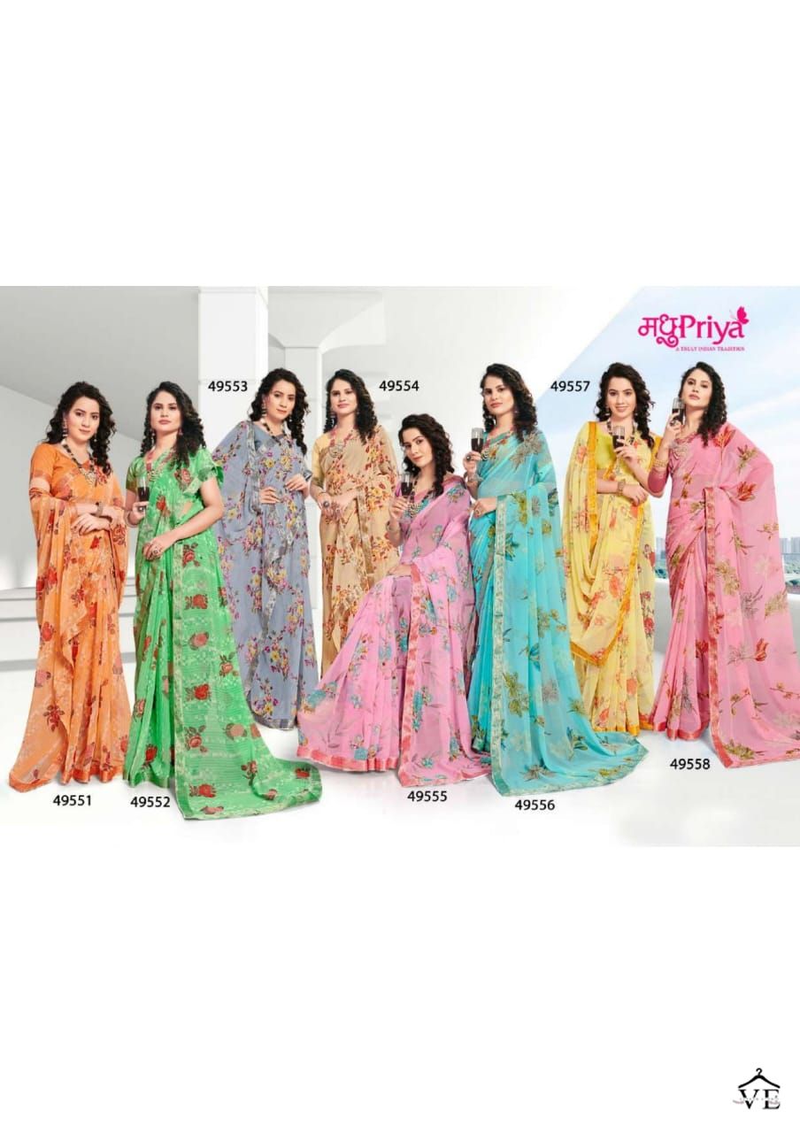 Madhupriya Aani 60 Gm Georgette Wholesale Pakistani Salwar Suit Catalog — Wholesale Sarees, MPA wholesale from Surat — view 9