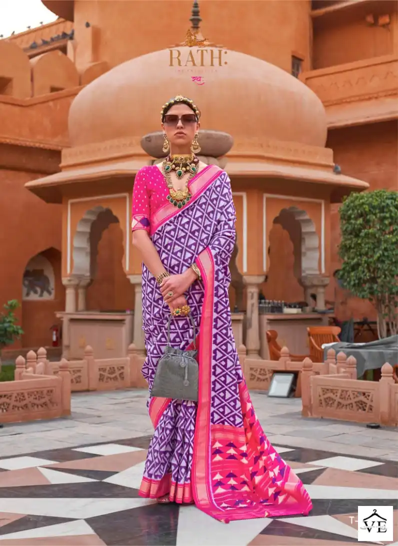 Rath Aarambh Soft Silk Wholesale Saree Catalog — Wholesale Sarees, MPA wholesale from Surat - Gallery Image 9