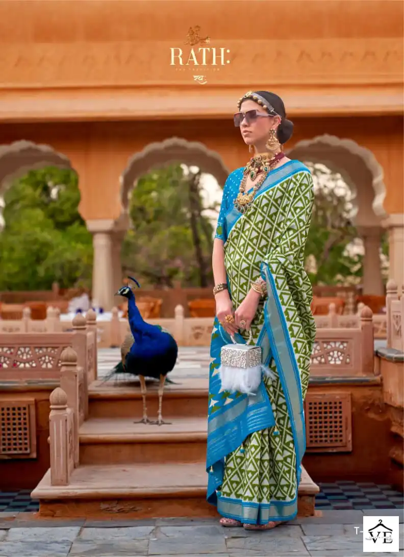 Rath Aarambh Soft Silk Wholesale Saree Catalog — Wholesale Sarees, MPA wholesale from Surat - Gallery Image 10