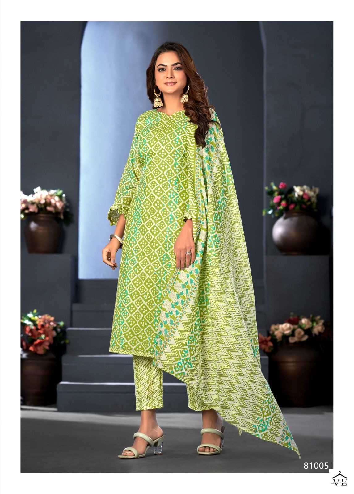 Skt Aarohi Vol 3 Pure Cotton Wholesale Salwar Suit Catalog — Wholesale Salwar Suits, MPA wholesale from Surat - Gallery Image 8